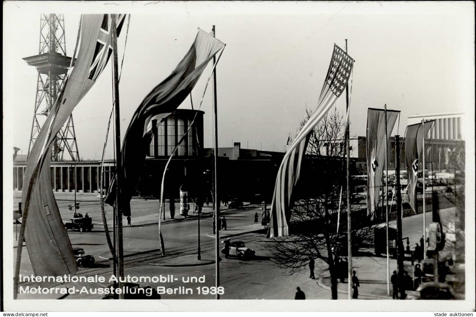 Automobilausstellung Berlin 1938 Sonderstempel Auto Motorrad I-II - Autres & Non Classés