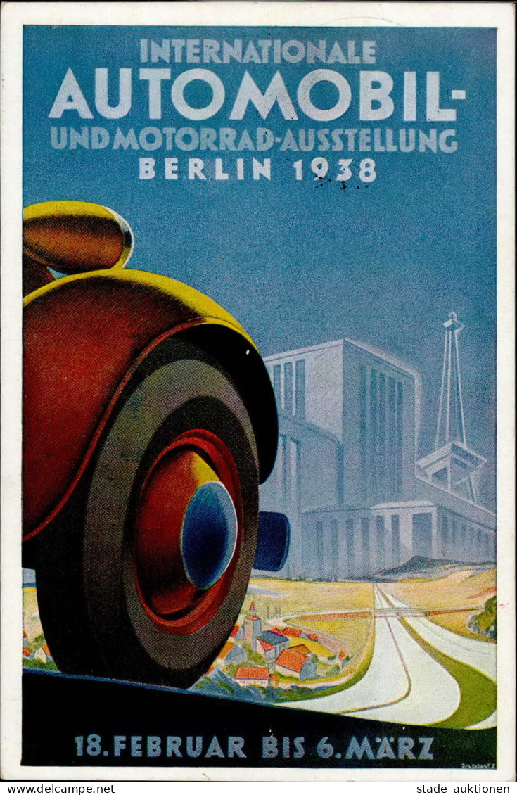 Verkehr Internationale Automobil Und Motorrad Ausstellung 18. Februar - 6. März 1938 I-II (Ecken Abgestossen) Expo - Sonstige & Ohne Zuordnung