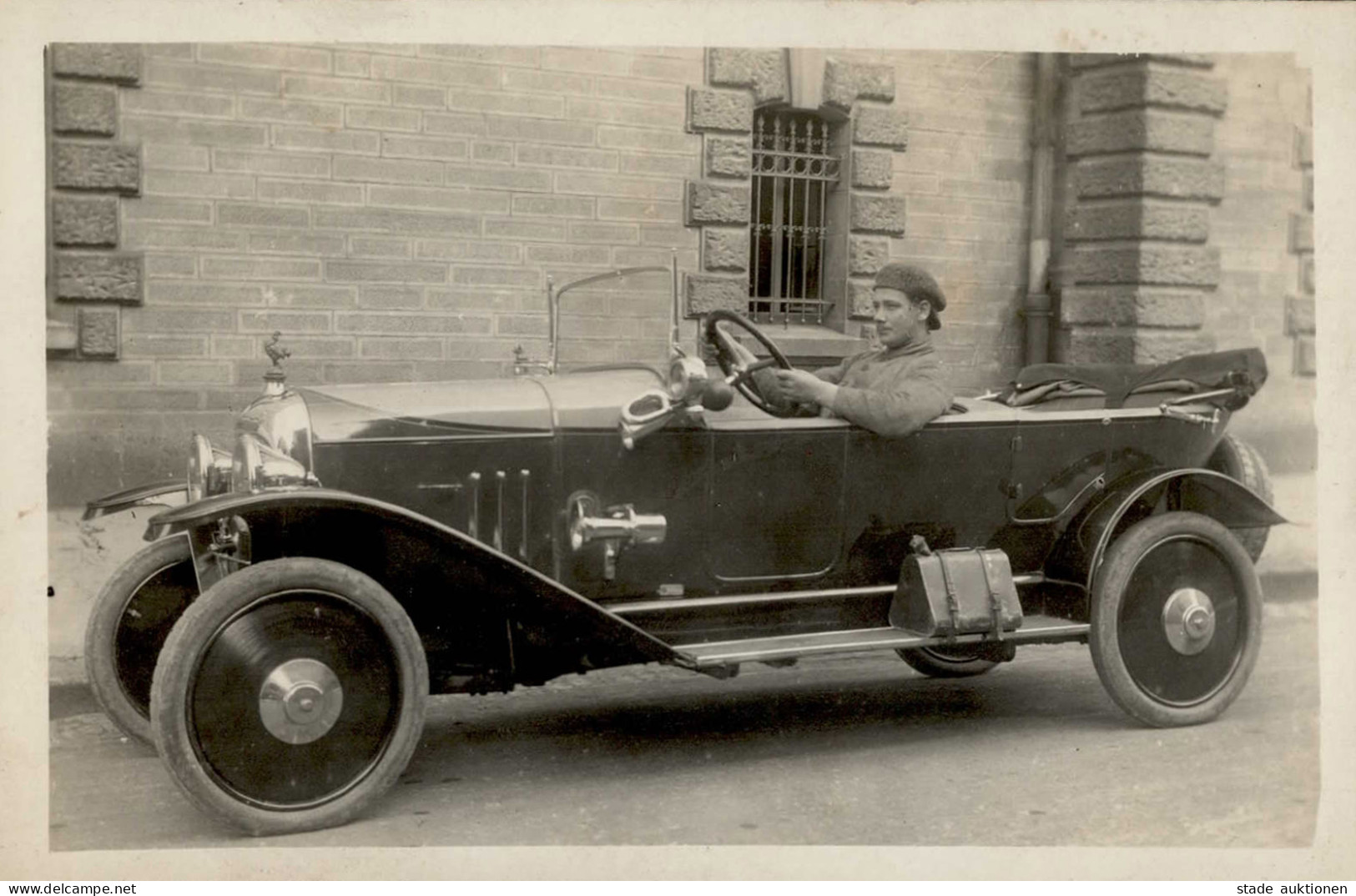 Verkehr Auto Oldtimer Foto-AK I-II (Ecke Gestaucht, RS Fleckig) - Sonstige & Ohne Zuordnung