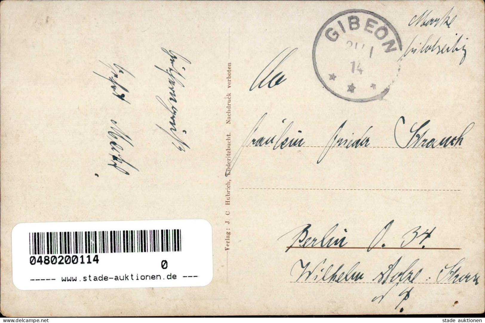 Kolonien DEUTSCH-SÜDWESTAFRIKA - Poststrasse SWAKOPMUND O GIBEON 1914 I Colonies - Geschichte