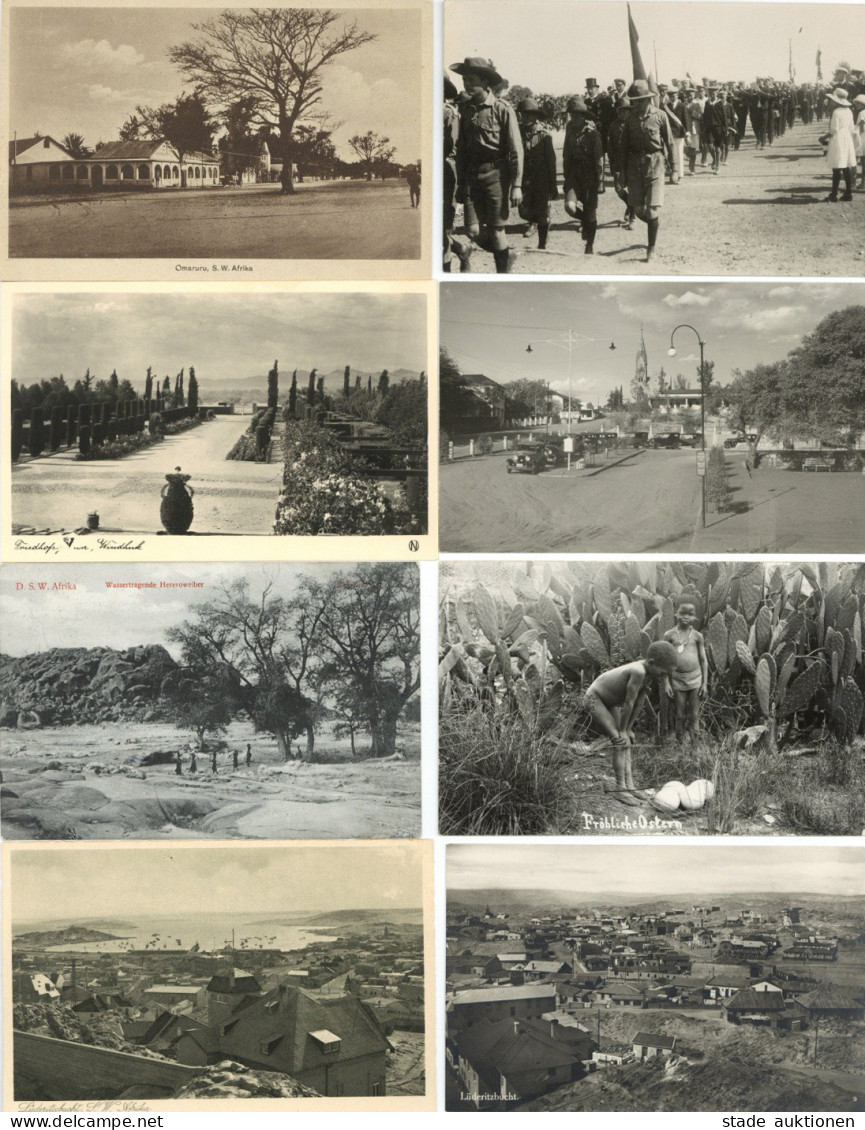 Kolonien Deutsch-Südwestafrika 91 Ansichtskarten Meist S/w Colonies - Geschichte