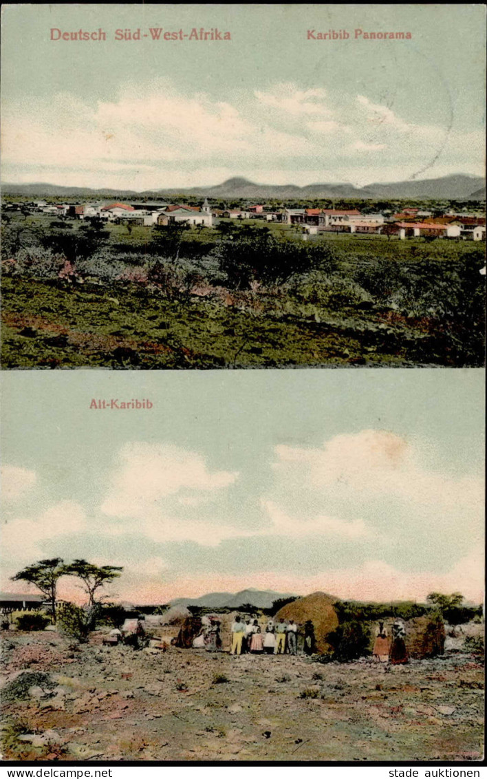 Kolonien Deutsch-Südwestafrika Karibib Stempel Outjo 1909 I-II Colonies - Storia
