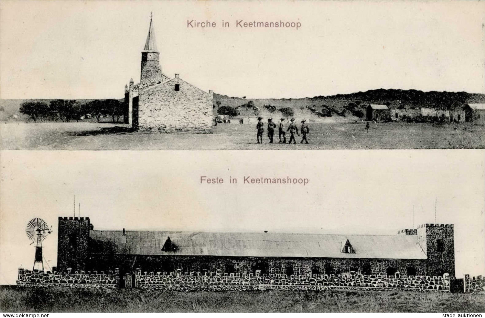 Kolonien Deutsch-Südwestafrika Keetmanshoop Kirche Stempel I-II Colonies - Historia