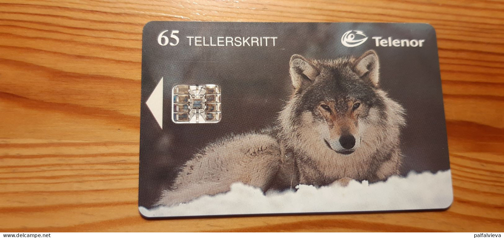 Phonecard Norway - Wolf - Norvège