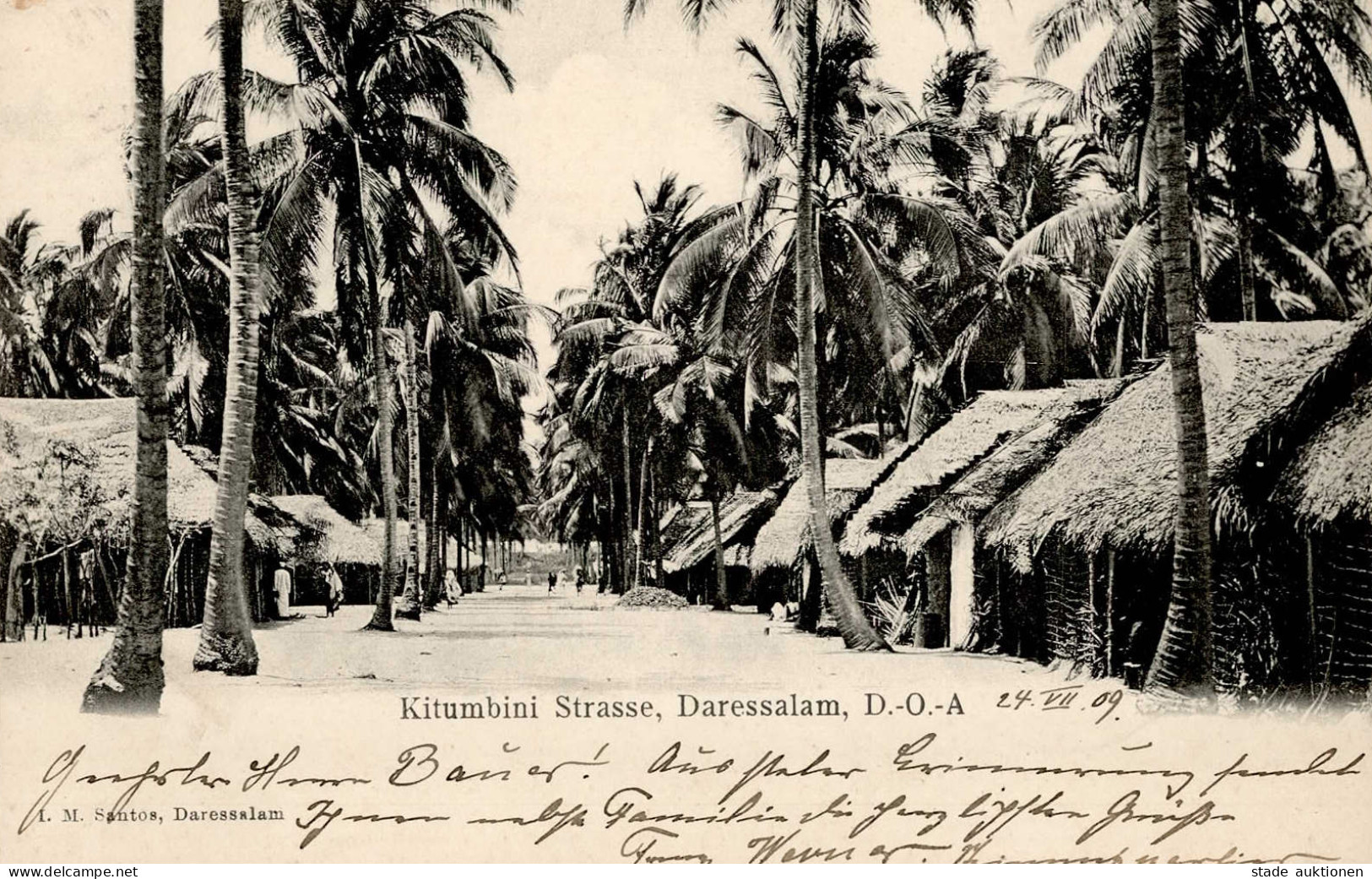 Kolonien Deutsch-Ostafrika Daressalam Stempel Kilossa 1909 I-II Colonies - Historia