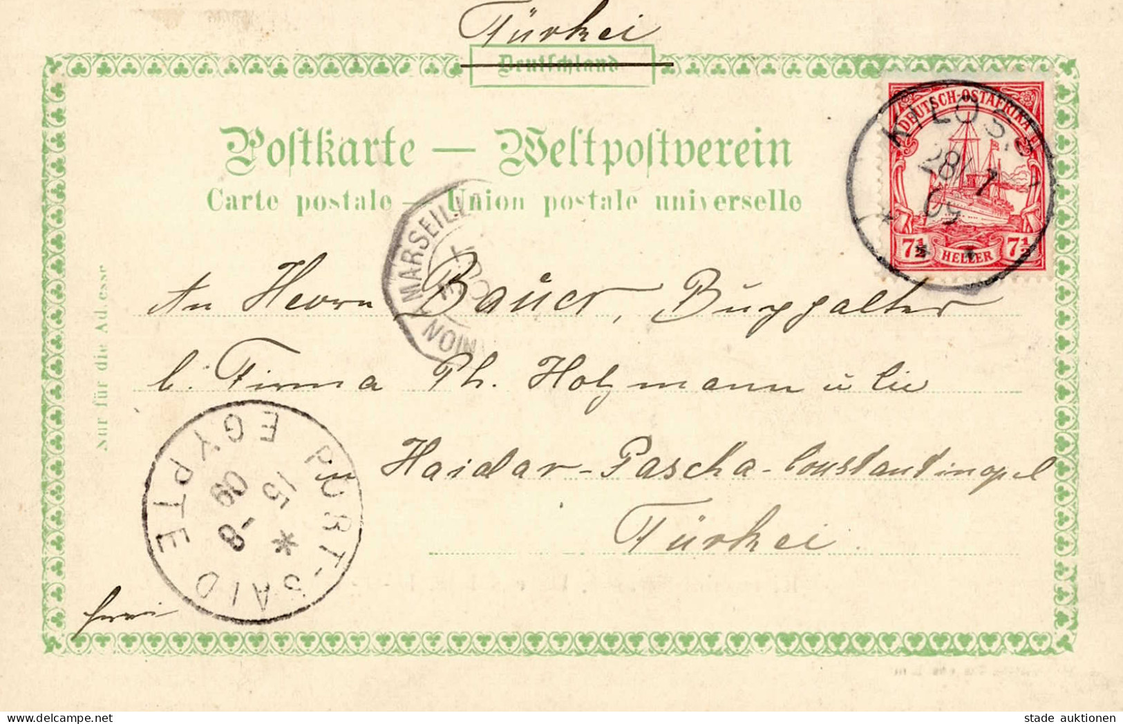 Kolonien Deutsch-Ostafrika Daressalam Stempel Kilossa 1909 I-II Colonies - Geschichte