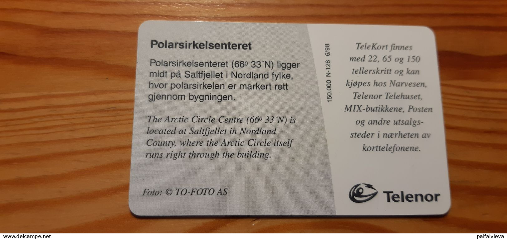 Phonecard Norway - Norvège