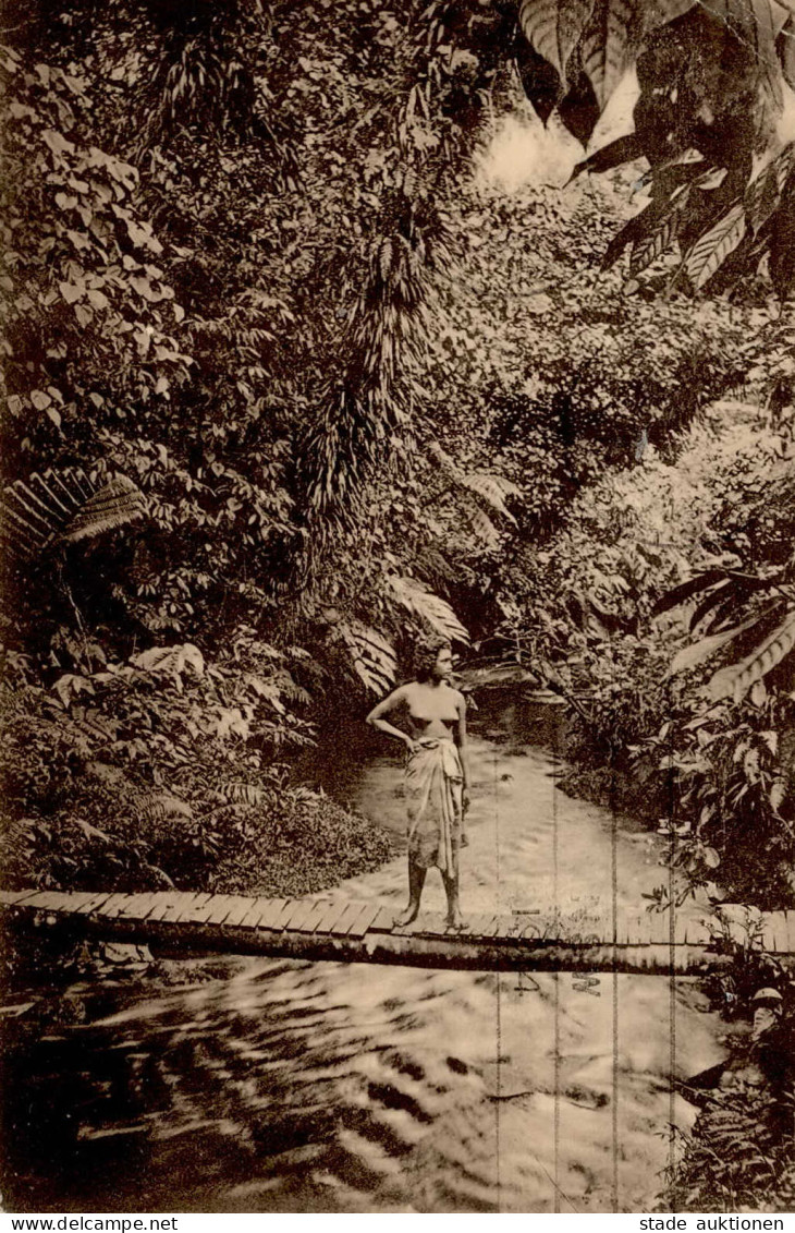 Kolonien Samoa Eingeborene Am Fluss I-II (Eckbug) Colonies - Histoire