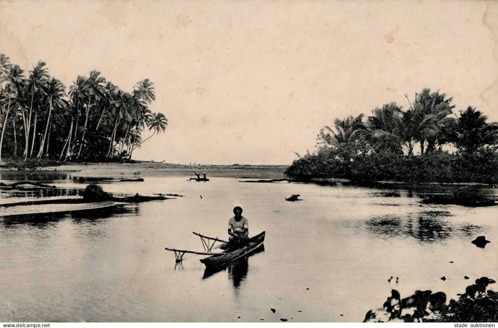 Kolonien Samoa Fischer In Apia Andrew, T. 1910 I-II Colonies - Geschichte