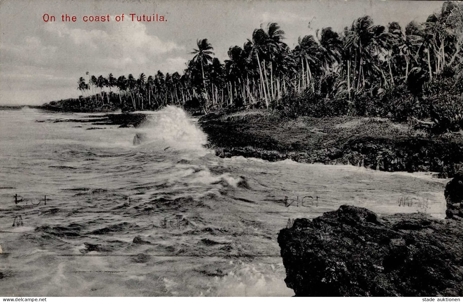 Kolonien Samoa On The Coast Of Tutuila I-II Colonies - History