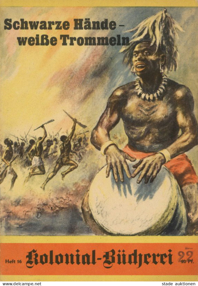 Buch Kolonien Lot Kolonialbücherei Deutsche Heftromanserie Von 1940-42 Verlag Steininger Berlin 6 Hefte (Nr.8,11,12,14,1 - Storia