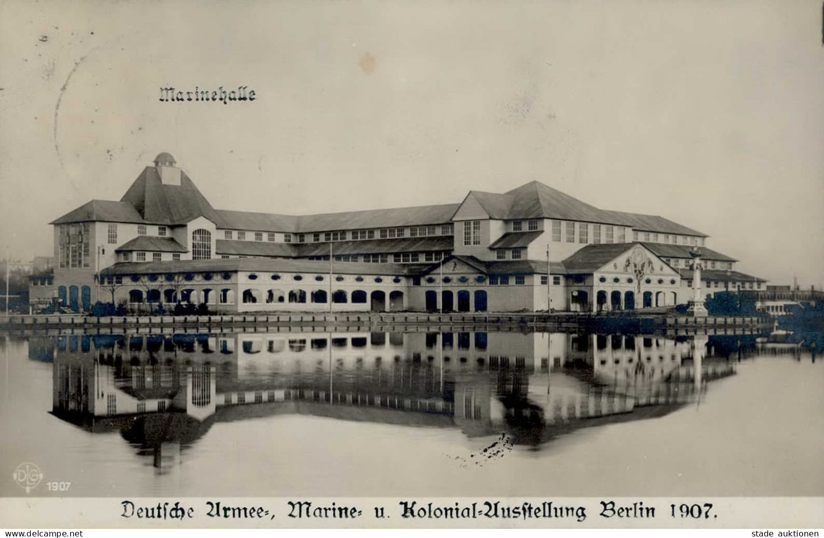 Kolonial-Ausstellung Berlin 1907 Mit So-Stempel I-II Expo - Histoire