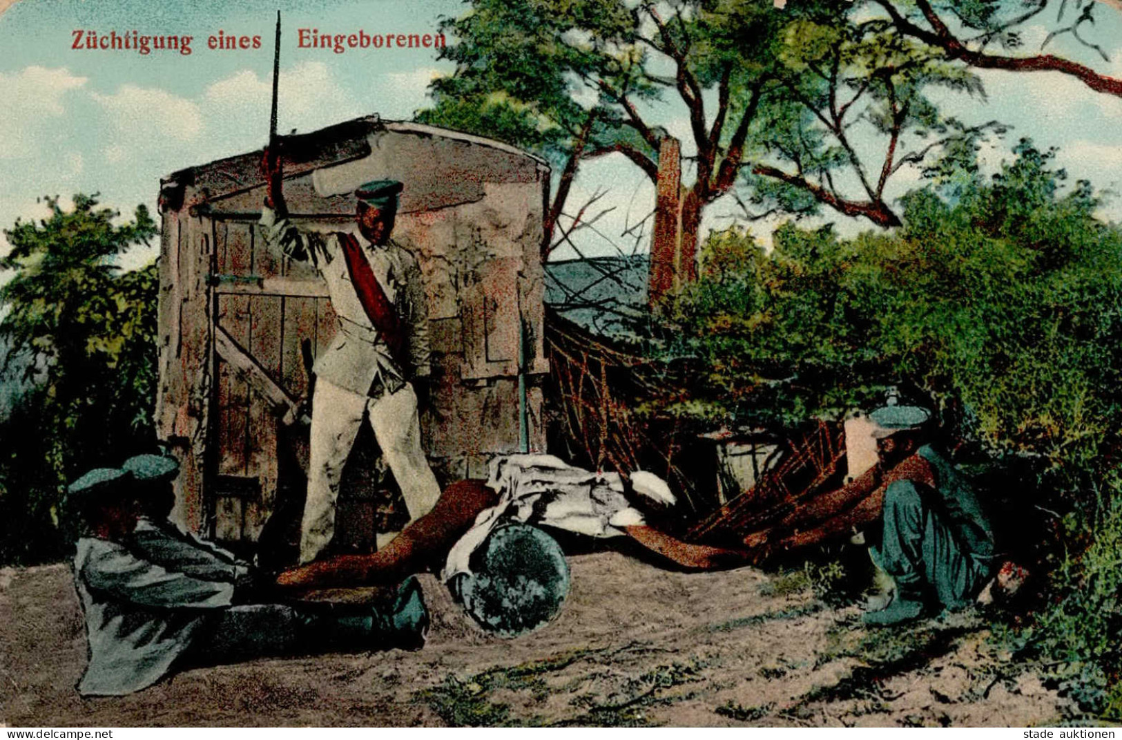 Kolonien I-II Eingeborene 1911 (Ecken Abgestossen) Colonies - History