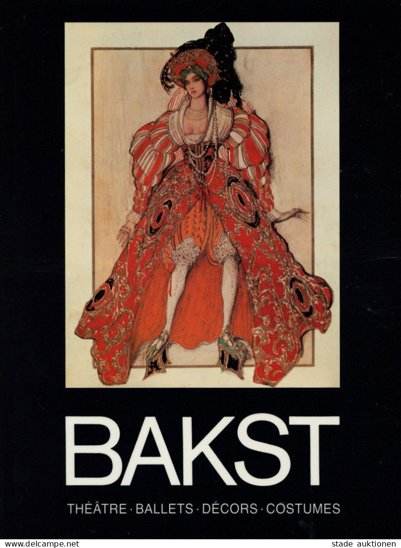 AK-Geschichte Léon Bakst Esquisses De Décors Et De Costumes Arts Graphiques Peintures 1986, Verlag Editions D'art Aurora - Histoire