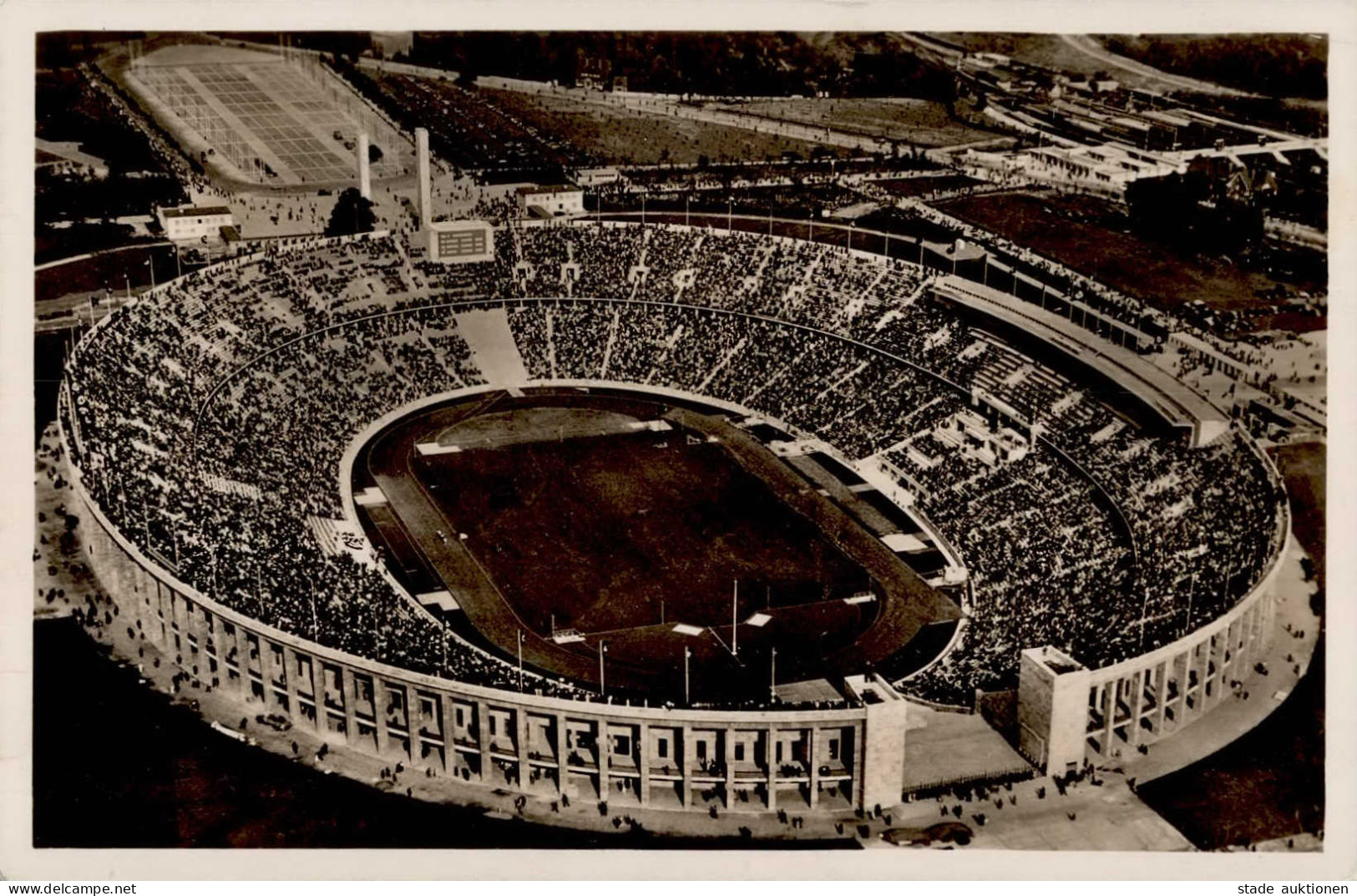 BERLIN OLYMPIA 1936 WK II - PH O 6 Hier Kämpft Die Jugend Der Welt Um Olympische Ehren I-II - Olympische Spiele