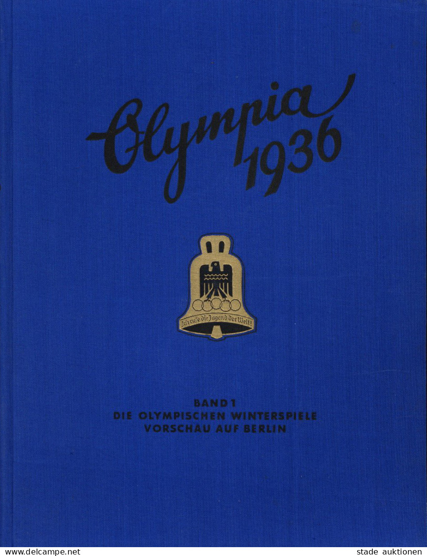 Olympiade 1936 Berlin Und Garmisch-Partenkirchen Sammelbild-Album Von Cigaretten-Bilderdienst Hamburg, 128 S. Komplett U - Olympische Spiele