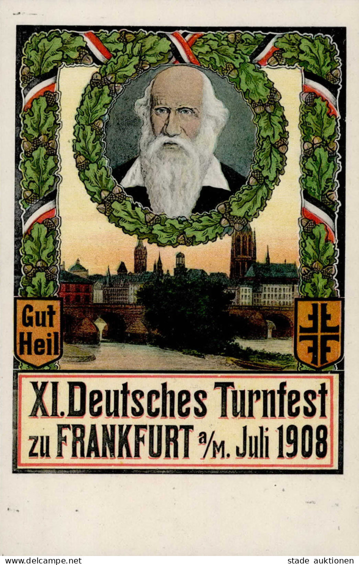 FRANKFURT/Main - XI.DEUTSCHES TURNFEST 1908 I - Autres & Non Classés