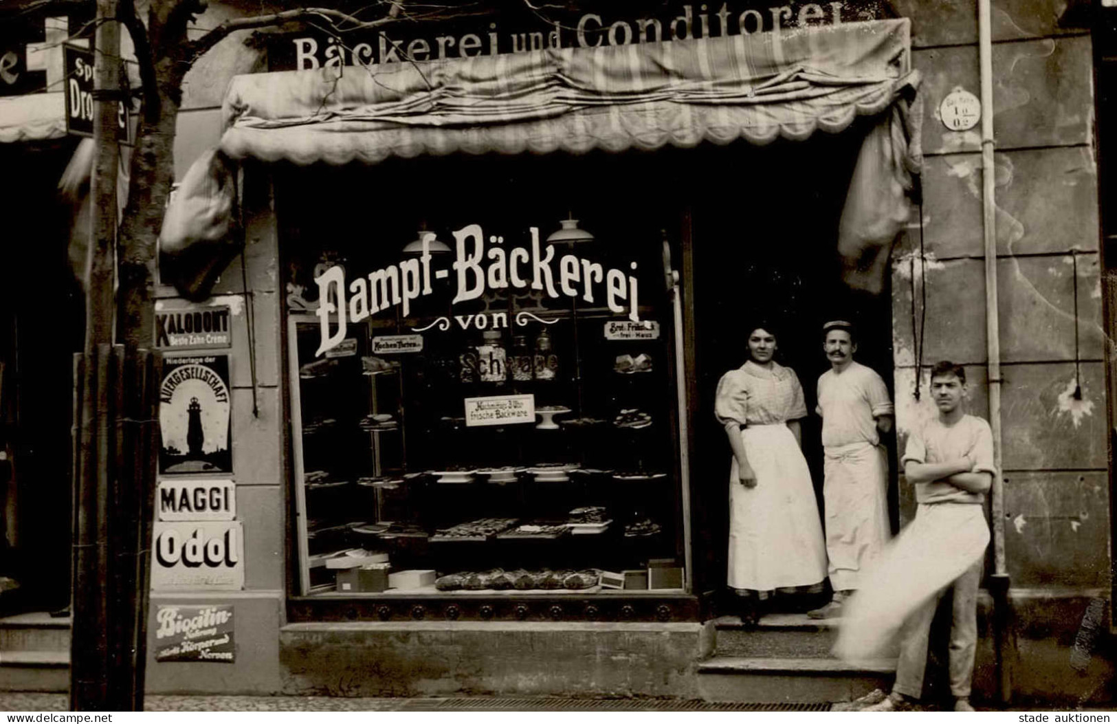 Berlin (1000) Dampf-Bäckerei Otto Schwabe 1899 I-II - Ploetzensee