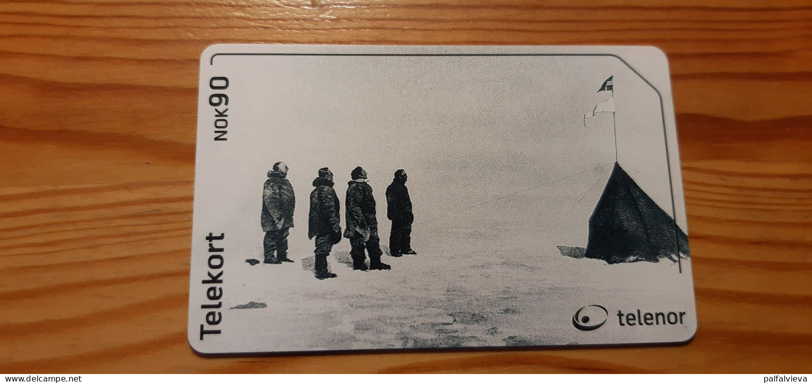 Phonecard Norway - The Norvegian Antarctic Expedition, Historic Photo - Norvège