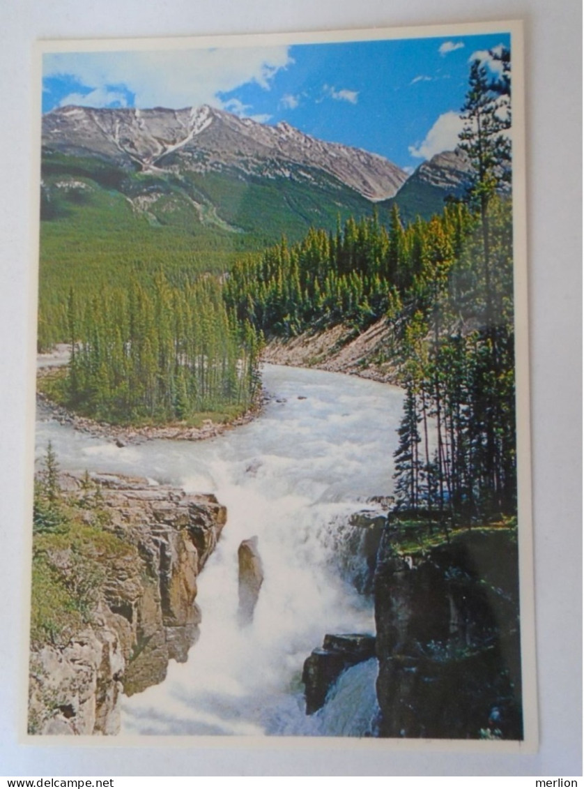 D197661  Canada Alberta  Jasper  Sunwapta Falls And Canyon - Jasper