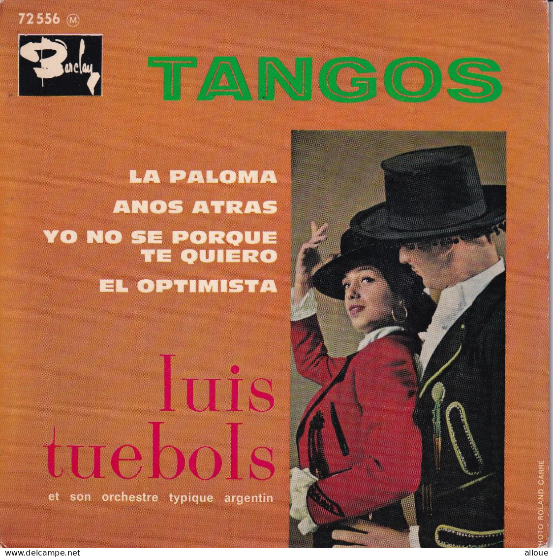 LUIS TUEBOLS - FR EP - LA PALOMA + 3 - Wereldmuziek