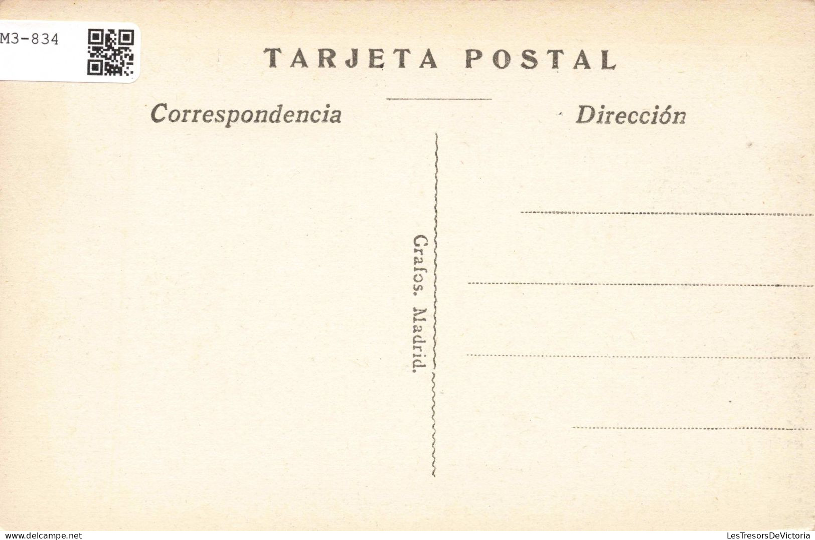 ESPAGNE - El Apartado  - Carte Postale Ancienne - Autres & Non Classés