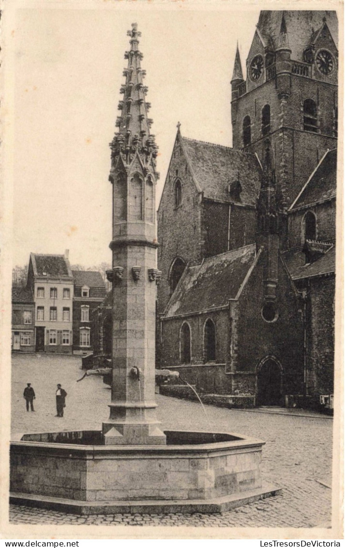 BELGIQUE - Grammont - Marbol - Place - Eglise - Animé - Carte Postale Ancienne - Geraardsbergen