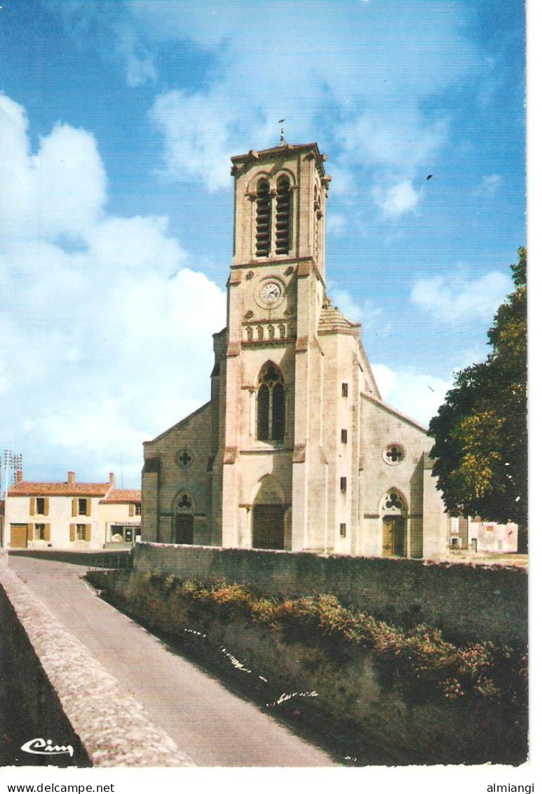 CHAILLE-les-MARAIS , L'église - Chaille Les Marais