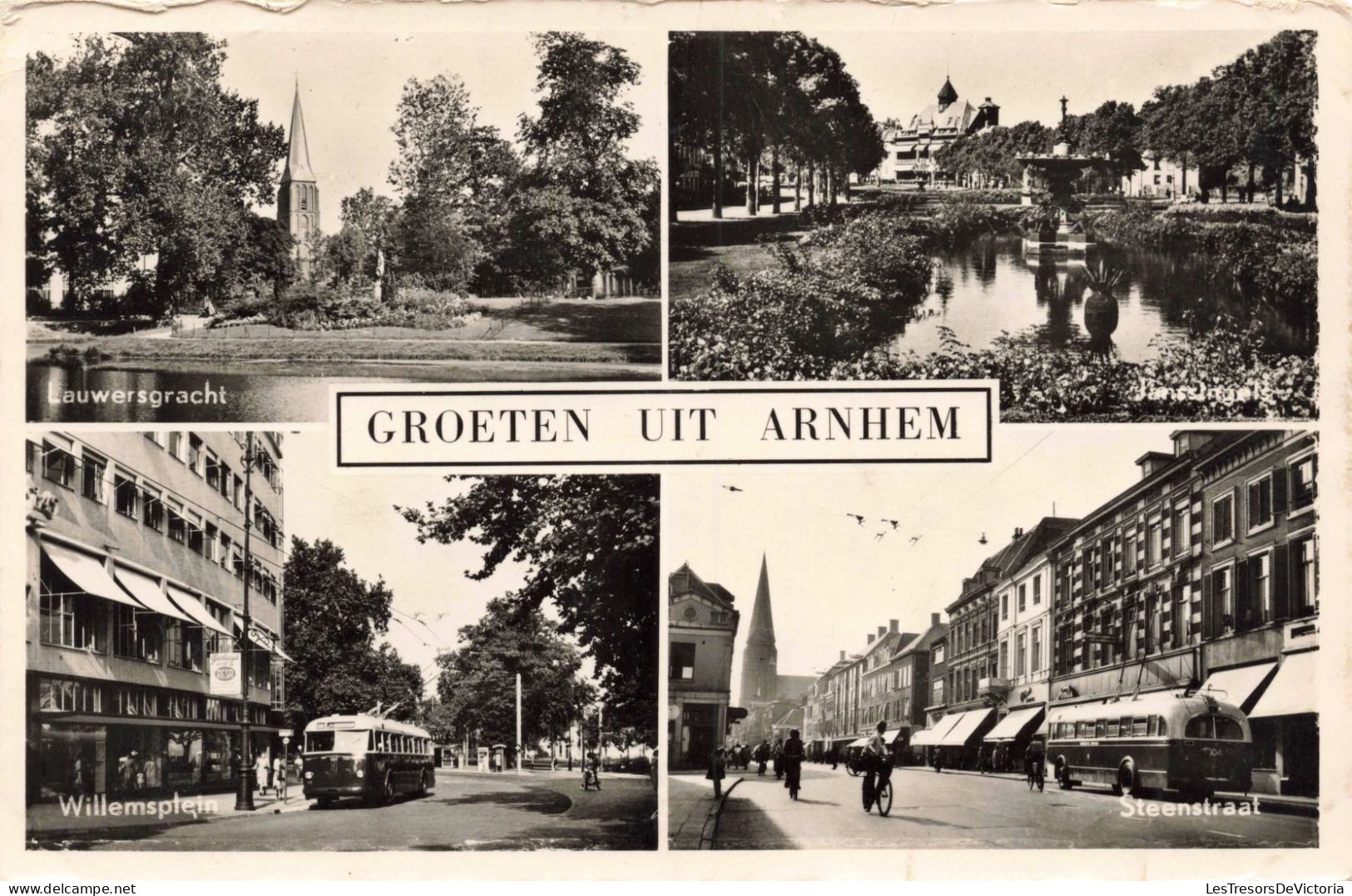 PAYS BAS - Groeten Uit Arnhem - Carte Postale Ancienne - Arnhem
