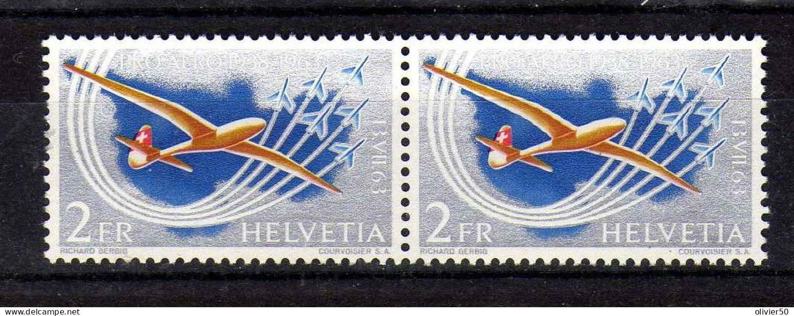 Suisse (1963) - Pro Aero -  Traversee Des Alpes - Neuf** - MNH - Neufs