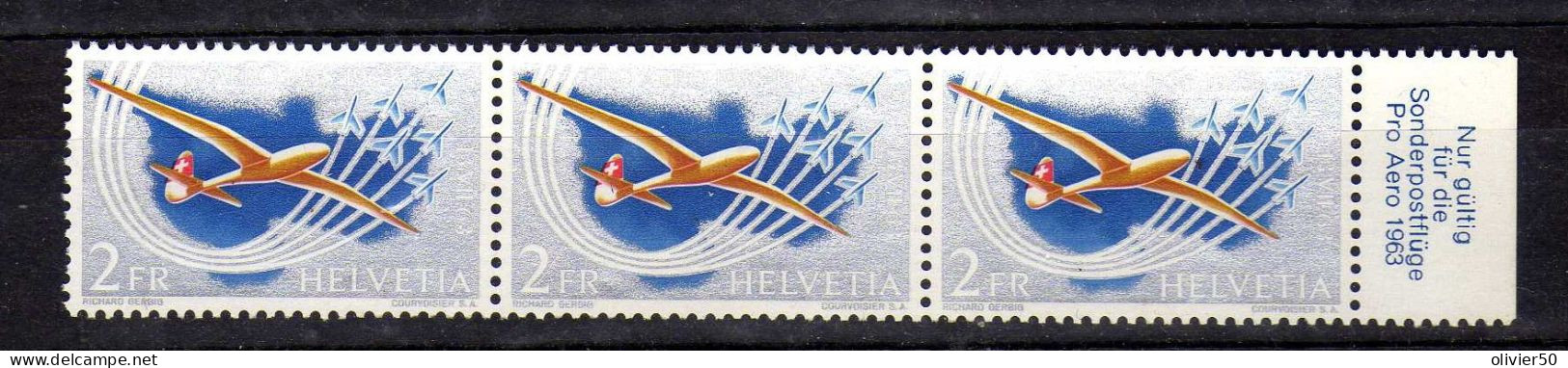 Suisse (1963) - Pro Aero -  Traversee Des Alpes - Neuf** - MNH - Nuovi