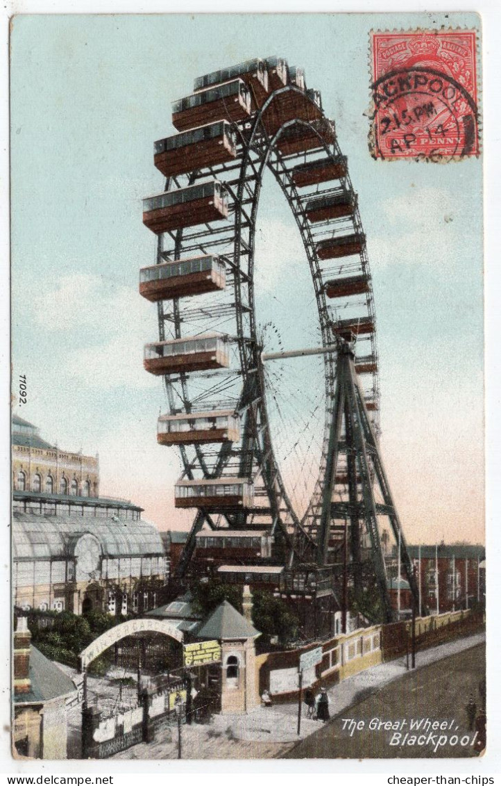 BLACKPOOL - The Great Wheel - Blackpool