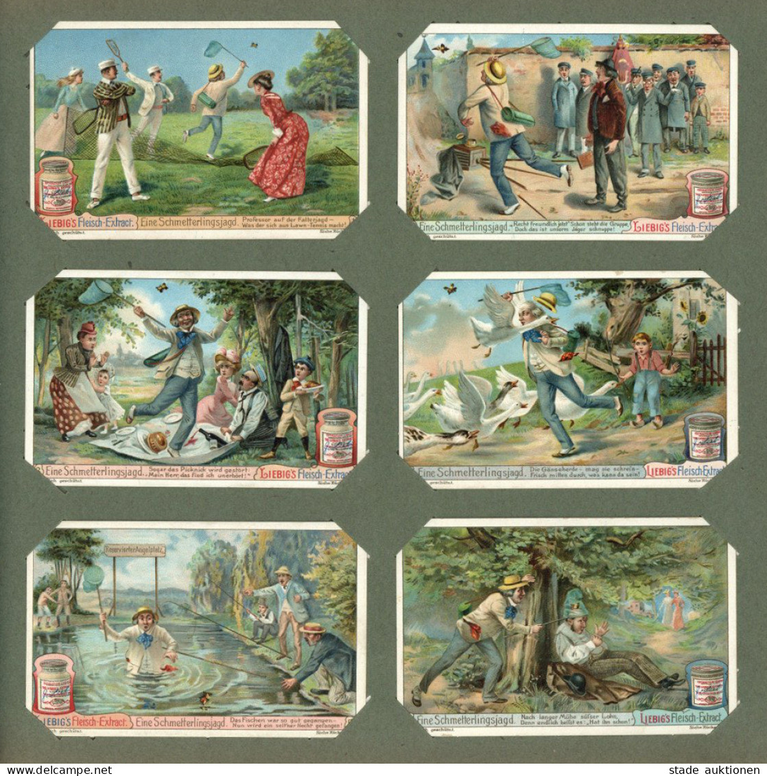 LIEBIG 2 Alte Alben Mit Circa 110 Serien I-II - 5 - 99 Postcards