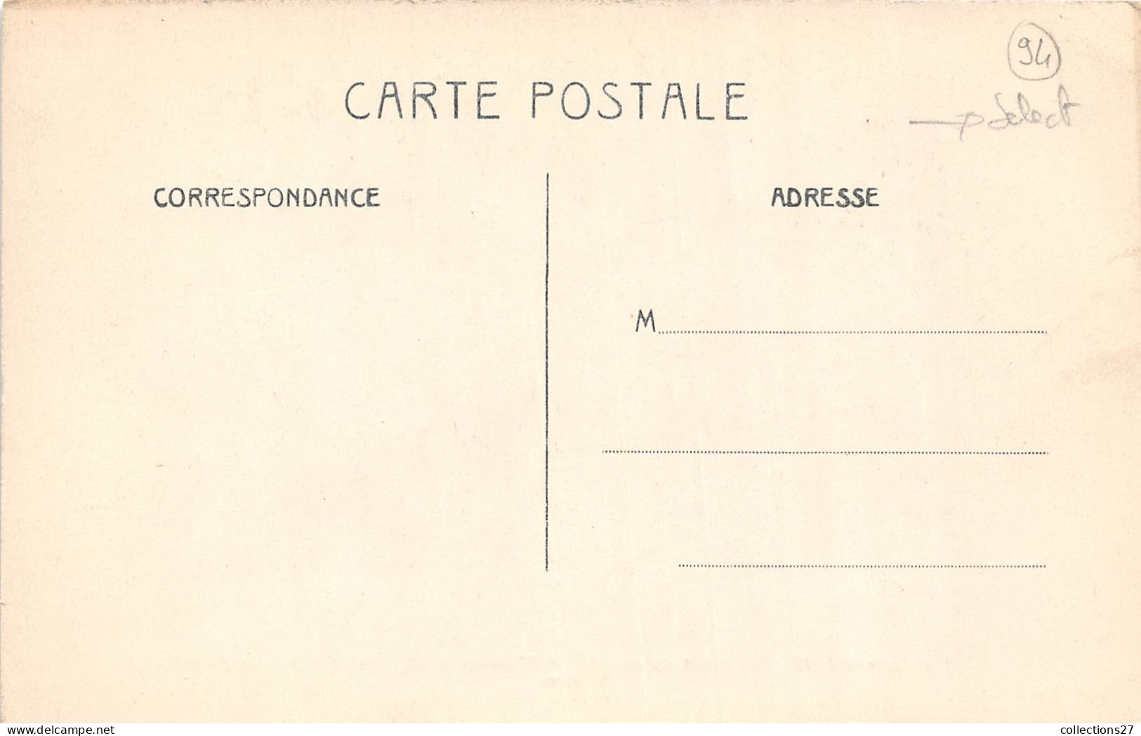 94-IVRY-PORT- INONDATION 1910- LE POSTE DE SECOURS LE 27 JANVIER 16 QUAI D'IVRY PORT - Ivry Sur Seine
