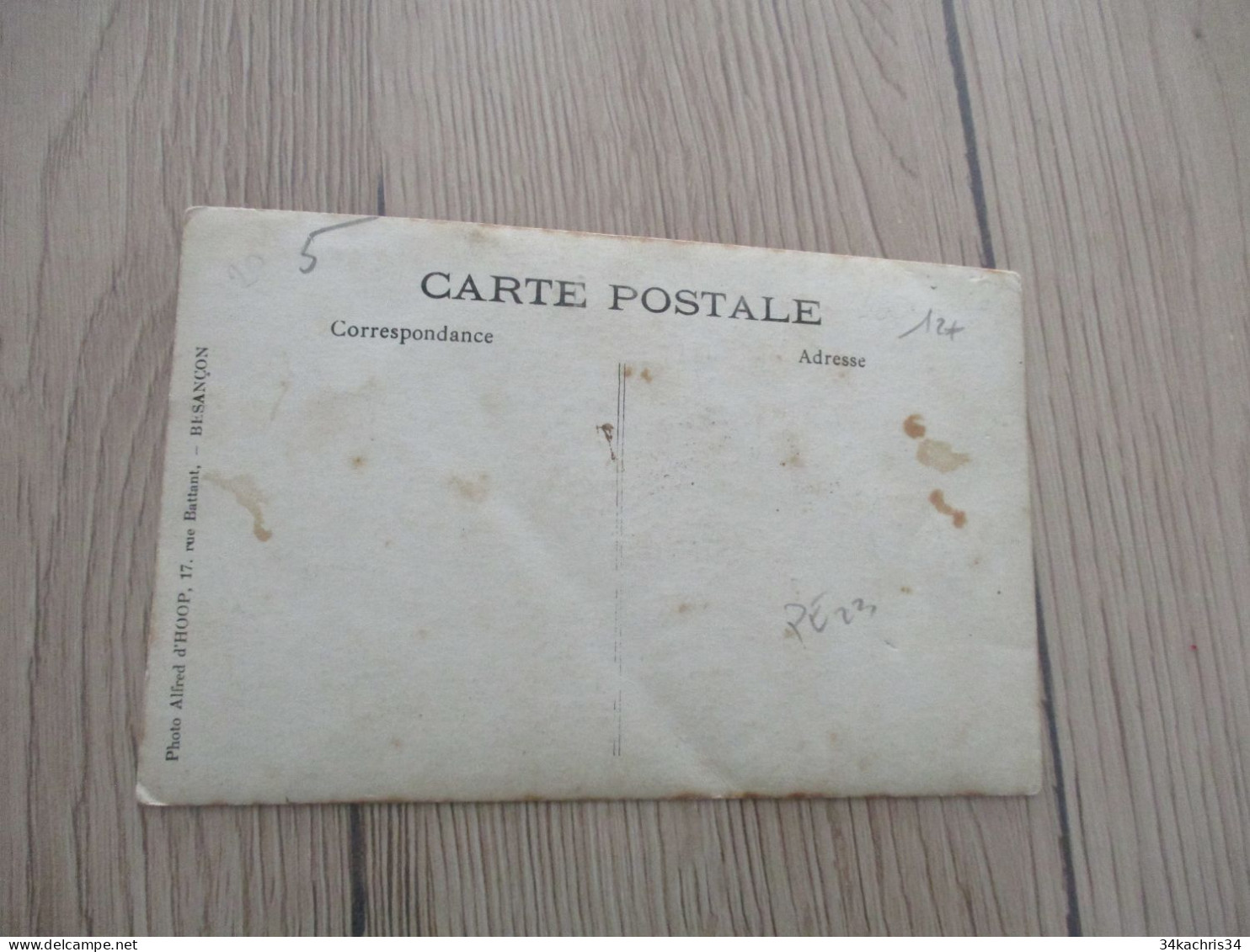 Carte Photo Cyclisme Cycliste Pannetton Ard'Hoop - Radsport