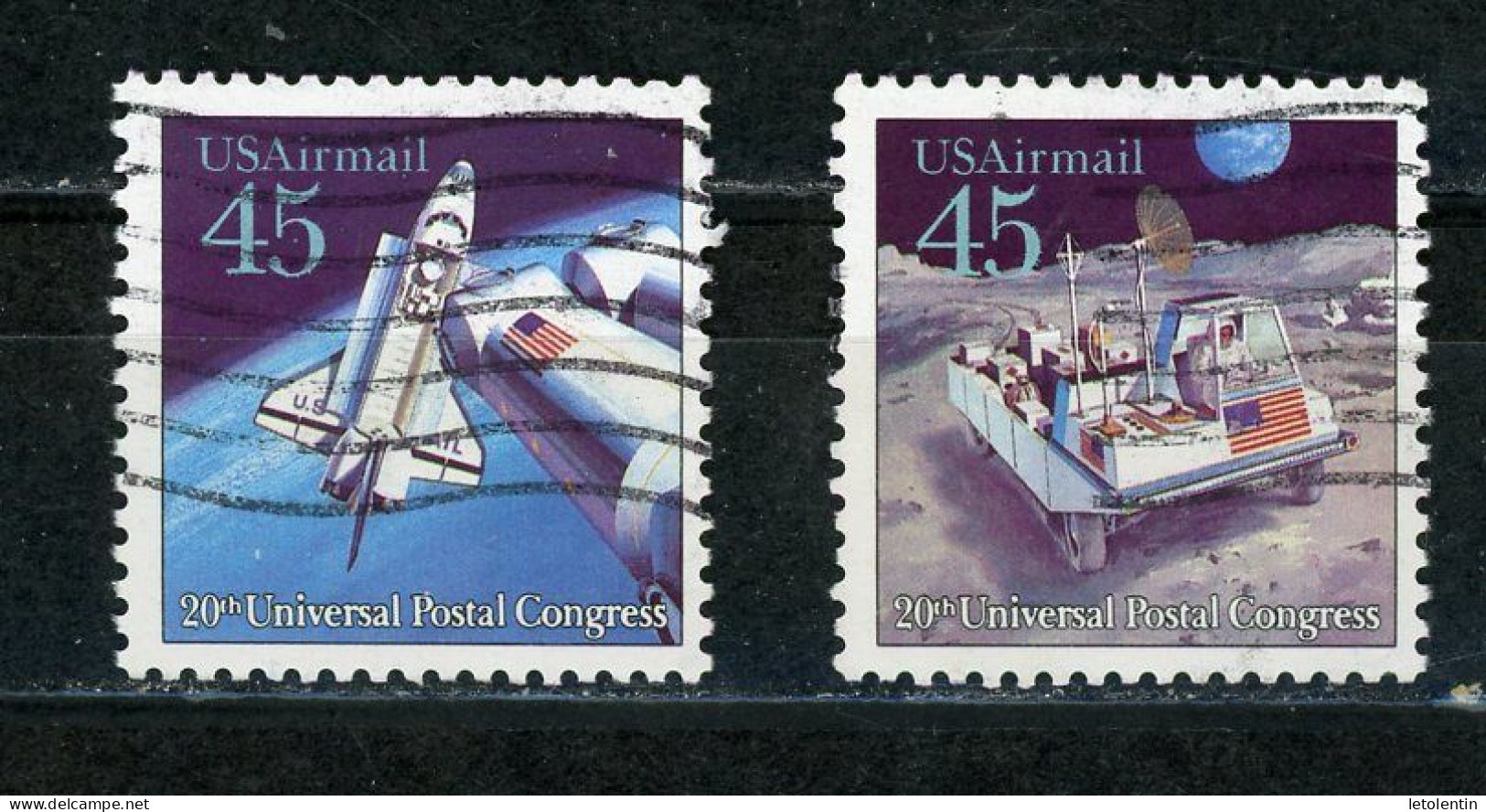 USA : POSTE AÉRIENNE - N° Yvert 118+119 Obli. - 3a. 1961-… Used