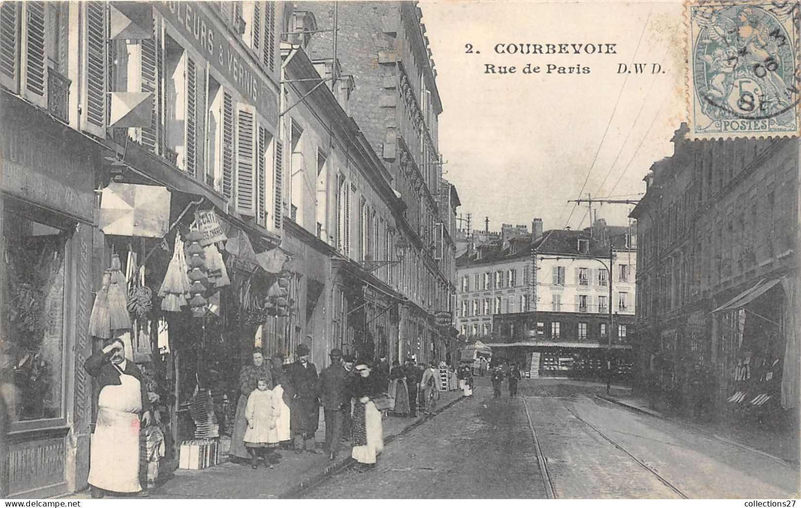 92-COURBEVOIE- RUE DE PARIS - Courbevoie