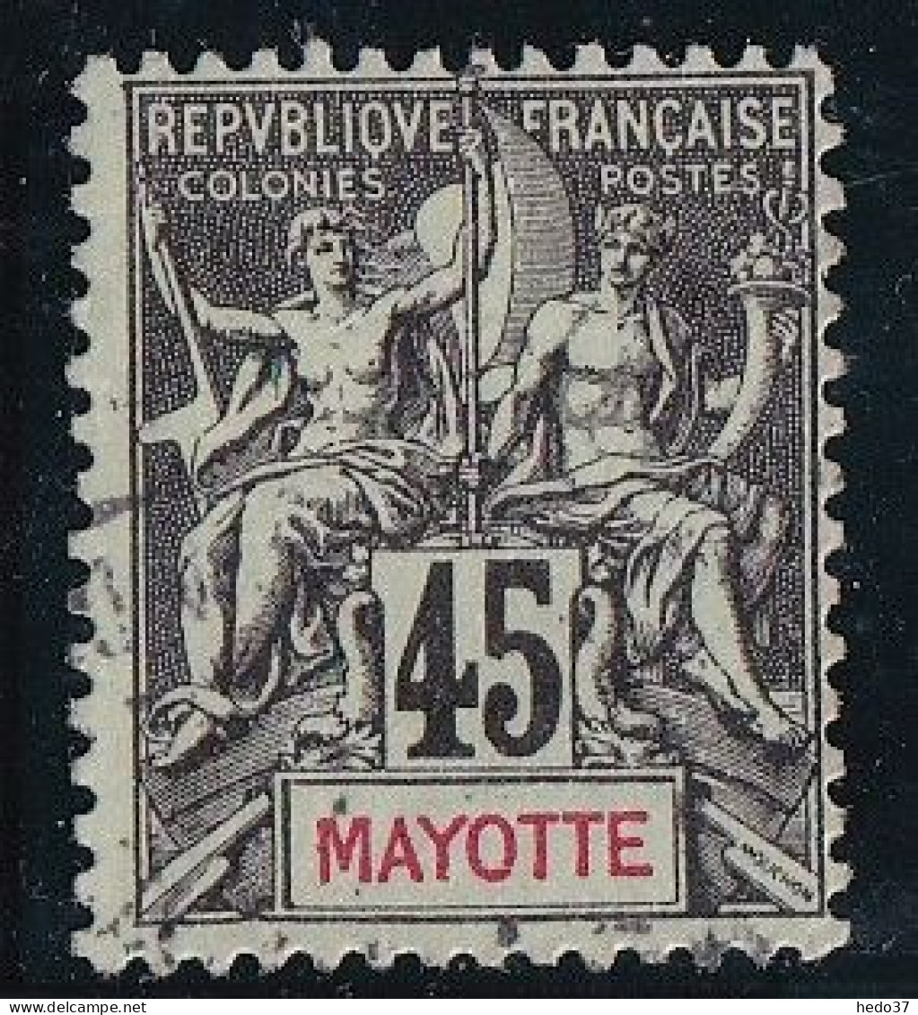 Mayotte N°19 - Oblitéré - TB - Gebraucht