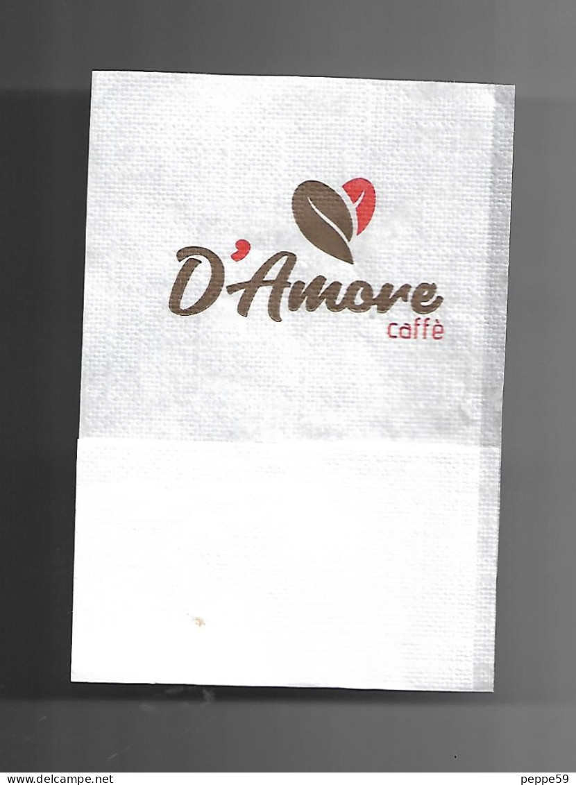 Tovagliolino Da Caffè - Caffè D'Amore - Reclameservetten