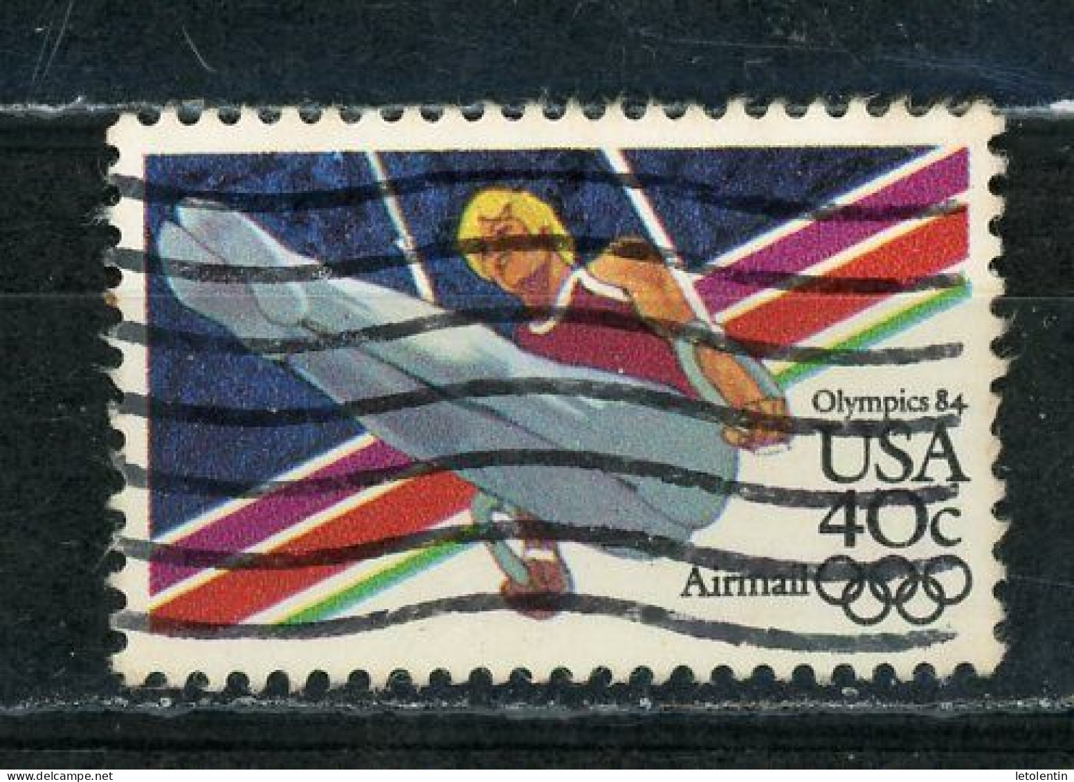 USA : POSTE AÉRIENNE - N° Yvert 96 Obli. - 3a. 1961-… Gebraucht