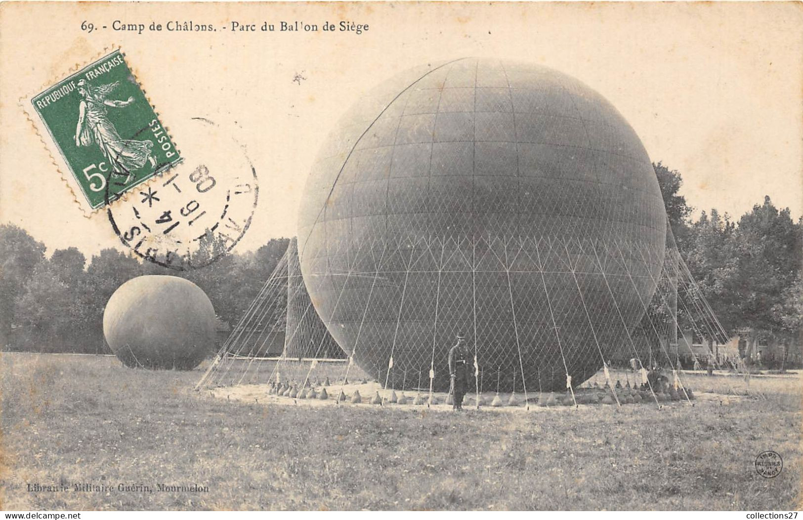 BALLON- CAMP DE CHÂLONS- PARC DU BALLON DE SIEGE - Montgolfières