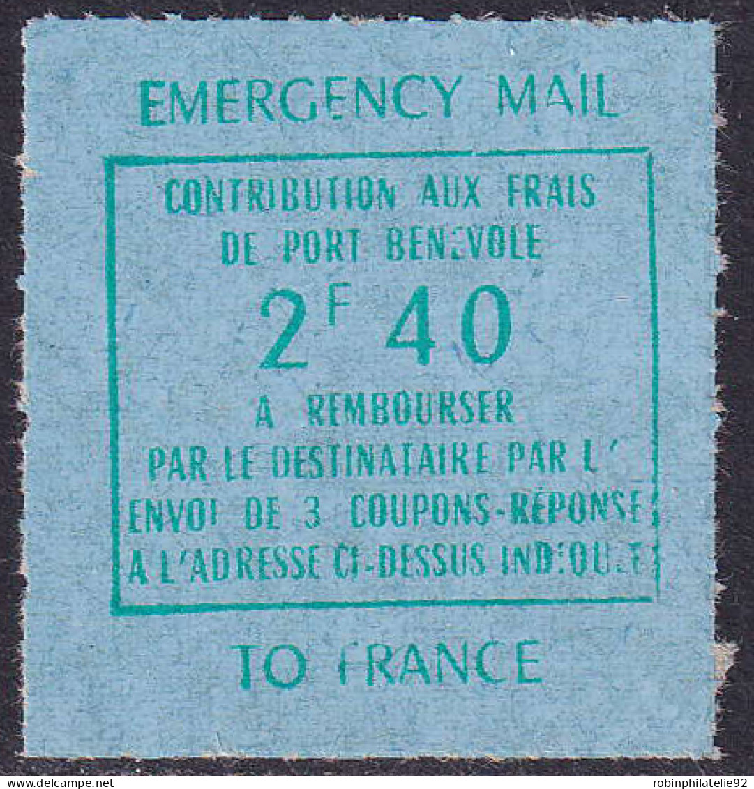 France GREVE N°12 B 2f40 Bleu (erreur) . Qualité:** - Marken