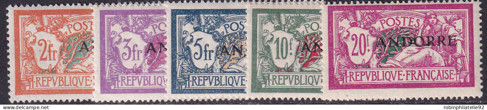 ANDORRE N°1 /23 23 Valeurs . Qualité:* - Unused Stamps