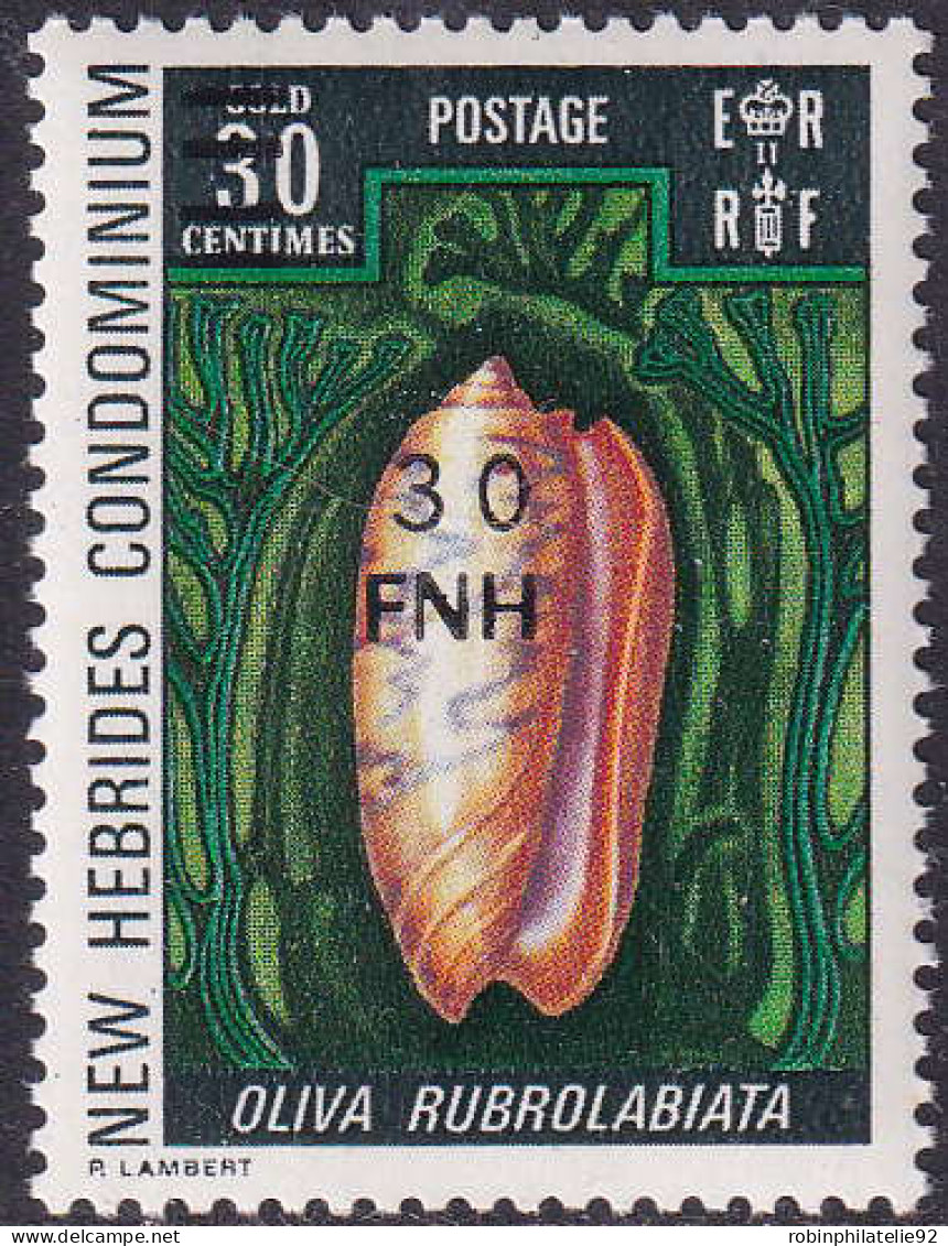 NOUVELLES-HEBRIDES N°488 B 30FNH/30c . Qualité:** - Autres & Non Classés