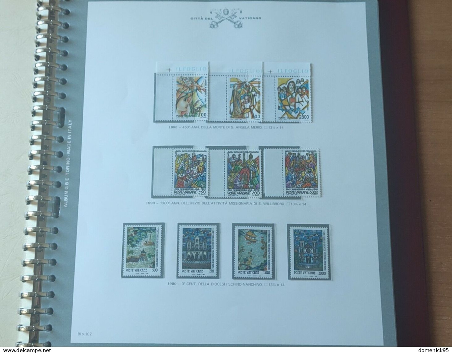 1990. VATICANO - GIOVANNI PAOLO II - Annata Completa MNH - Annate Complete