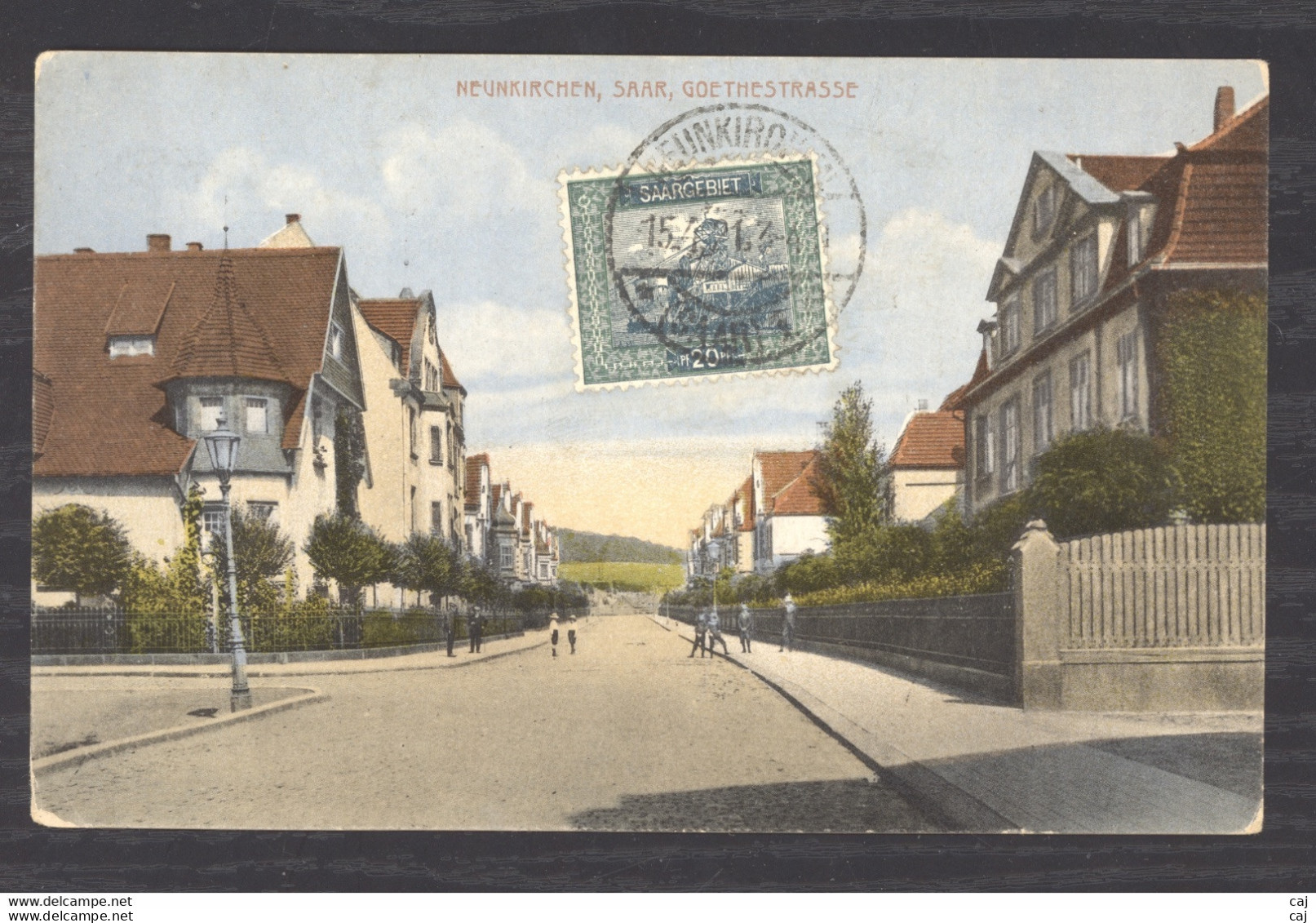 CP 099  - Allemagne  -  Neunkirchen  :  Goethestrasse - Kreis Neunkirchen