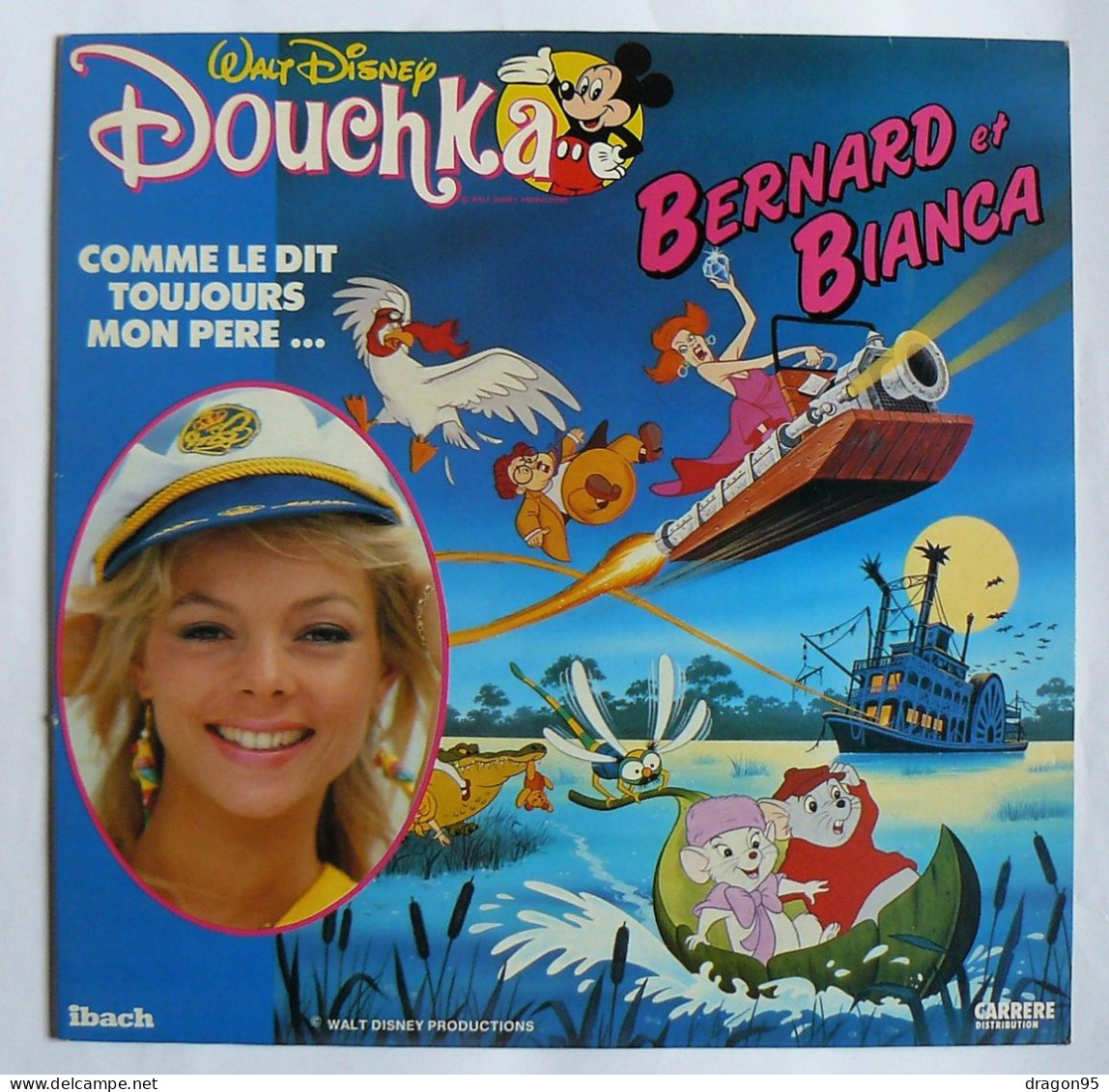 LP DOUCHKA : Bernard Et Bianca - Ibach 66481 - France - 1987 - Niños