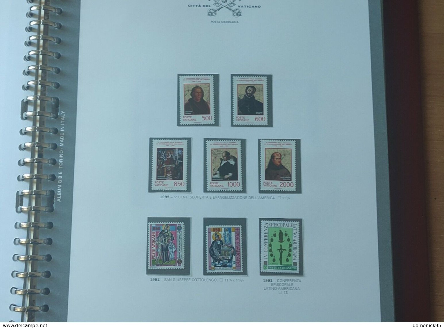 1992. VATICANO - GIOVANNI PAOLO II - Annata Completa MNH - Annate Complete