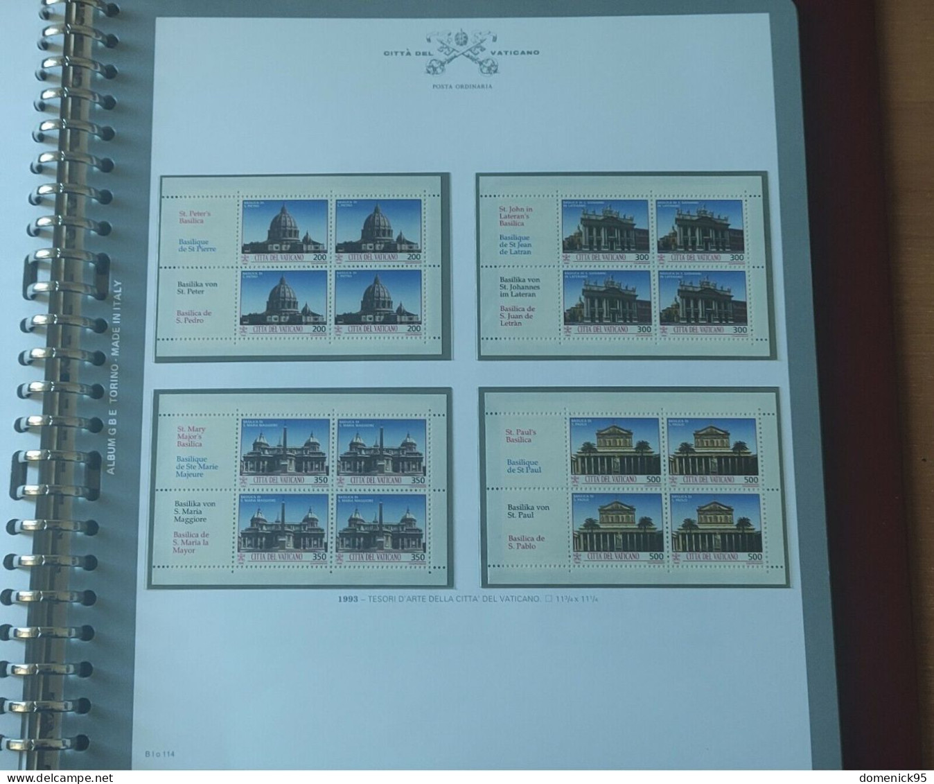 1993. VATICANO - GIOVANNI PAOLO II - Annata Completa MNH - Annate Complete