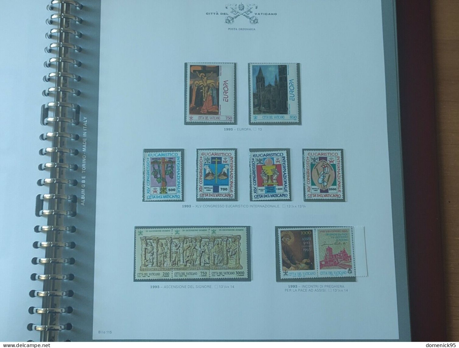 1993. VATICANO - GIOVANNI PAOLO II - Annata Completa MNH - Annate Complete